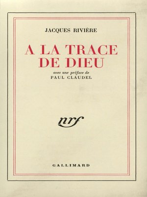cover image of À la trace de Dieu